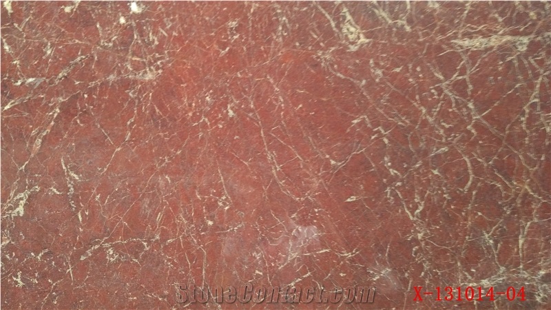 Sunny Red Marble Slabs