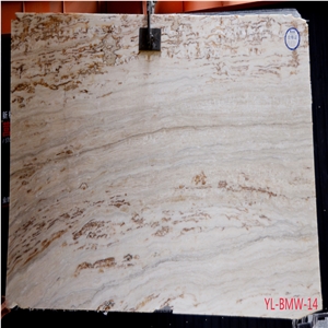 White Wood Vein Marble Slabs