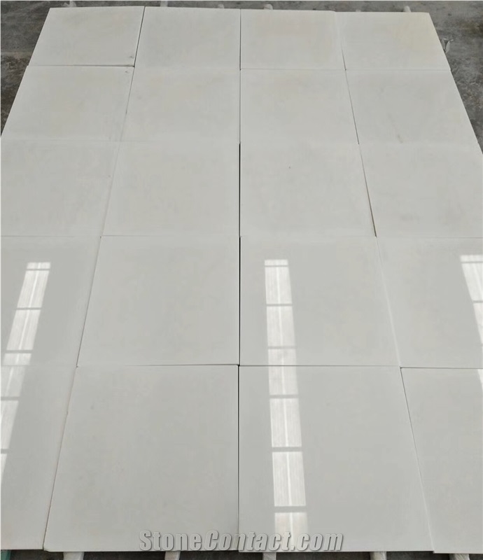 A Grade Sichuan Han White Marble Wall Tile Interior
