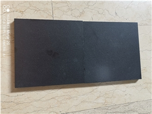 Absolute Black Granite Honed Floor Exterior Deck Stair