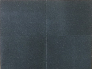 Absolute Black Granite Honed Floor Exterior Deck Stair