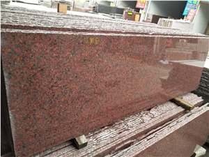 African Red Granite Polished Small Slabs Walling