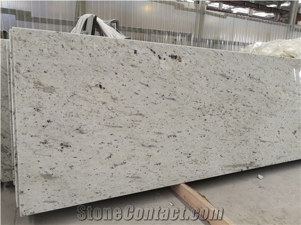 Andromeda White Granite Polished Stone Balustrade