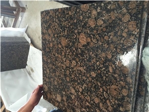 Baltic Brown Granite Polished Tiles Wall Cladding