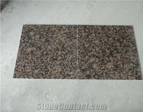 Baltic Brown Granite Polished Tiles Wall Cladding