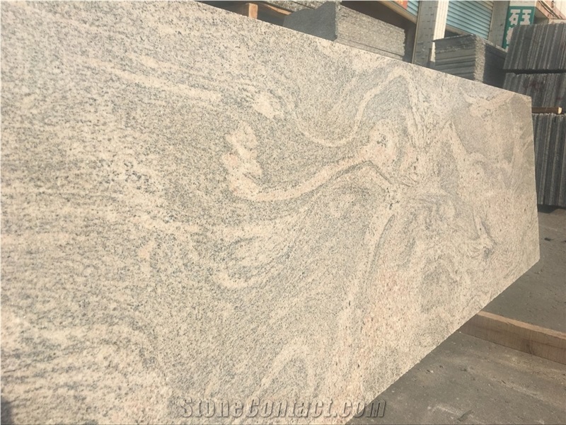 China Colombo Juparana Grey Granite Tiles Wall Panel