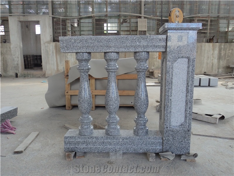 China Grey Granite Stair Balustrade & Hand Railing