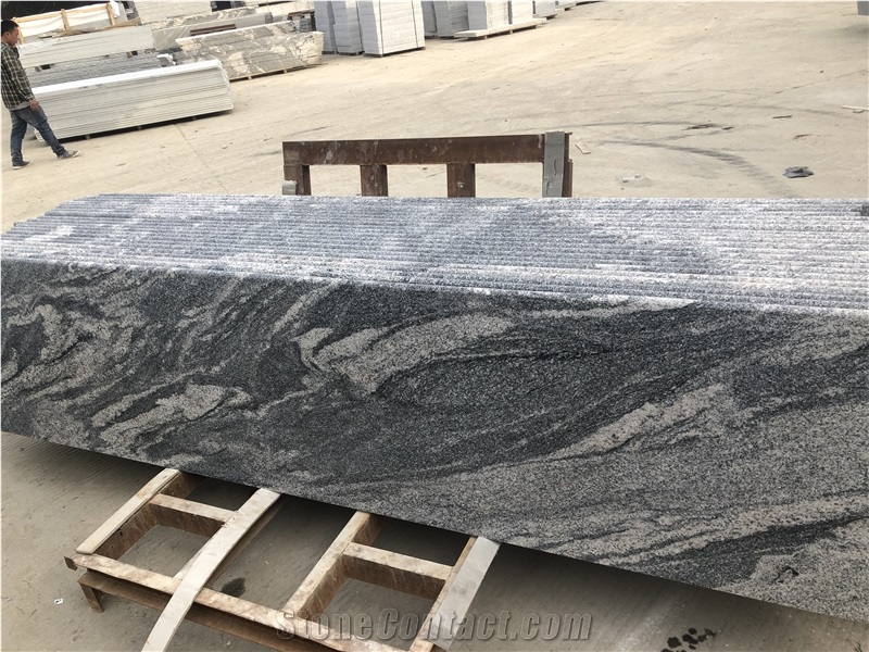 China Juparana Grey Wave Granite Window Sills