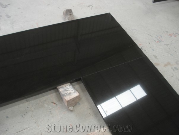 China Mongolia Black Granite Custom Countertop
