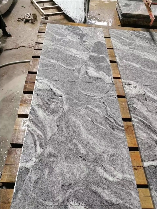 China New Viscont White Granite Wall Masonary Tile