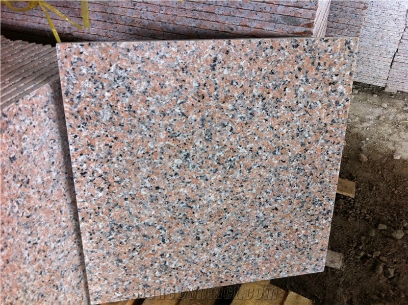 China Rosa Porino Apple Red Granite Tile Floor/Wall