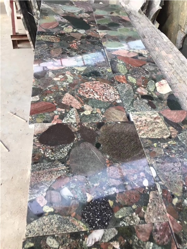 Color Red Granite Cut to Size Floor Tiles Garden Paving