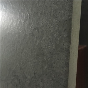 Concrete Looking Quartz Slab Solid Surface
