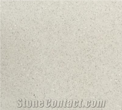 Crystal White Bathroom Wall Terrazzo Tile