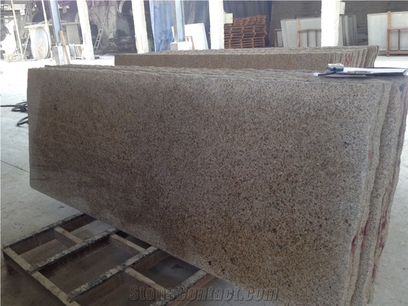 G350 Shandong Rust Granite Tiles Cheap Price