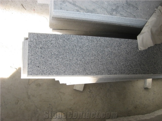 G633 Grey Granite Tiles Polished Floor / Wall Tile