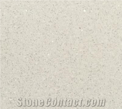 Galaxy Crystal White Terrazzo Tile for Kitchen Design