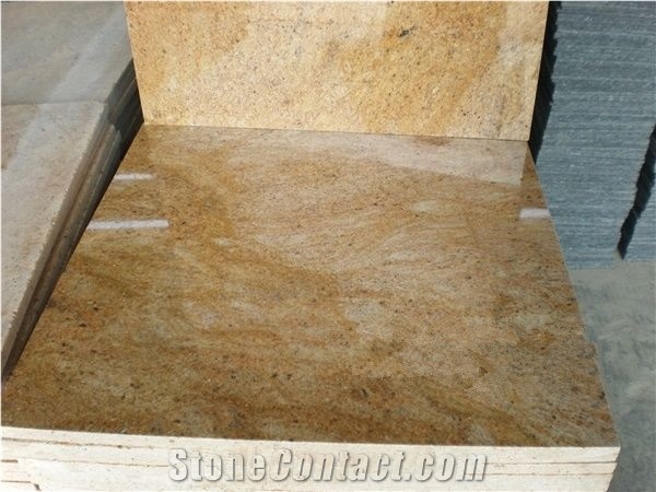 Madura Gold Granite Polished Floor / Wall Tiles