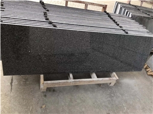 New G654 Black Granite Polished Stair / Floor Step