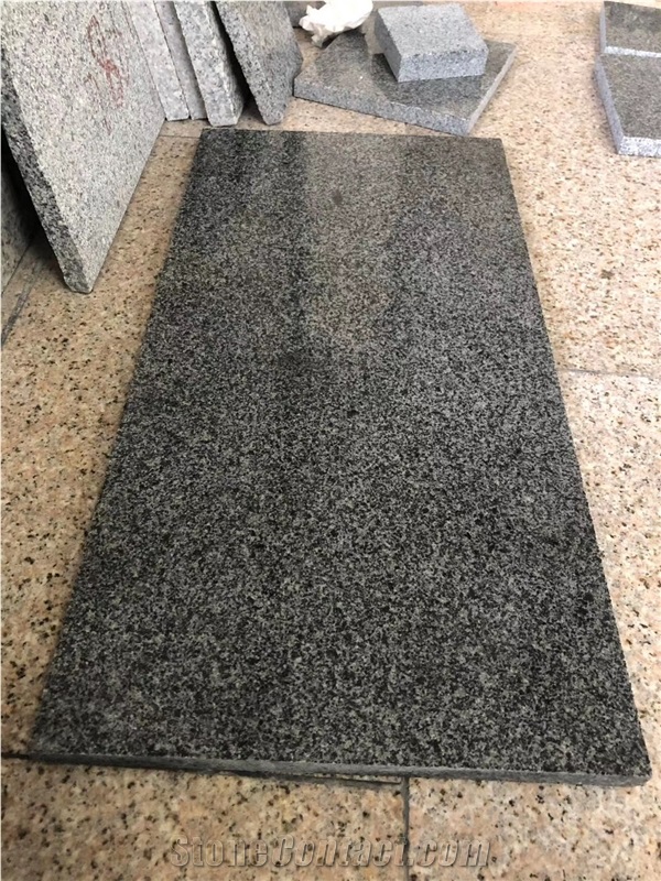 New G654 China Black Sesame Granite Floor Tile / Wall Masonary