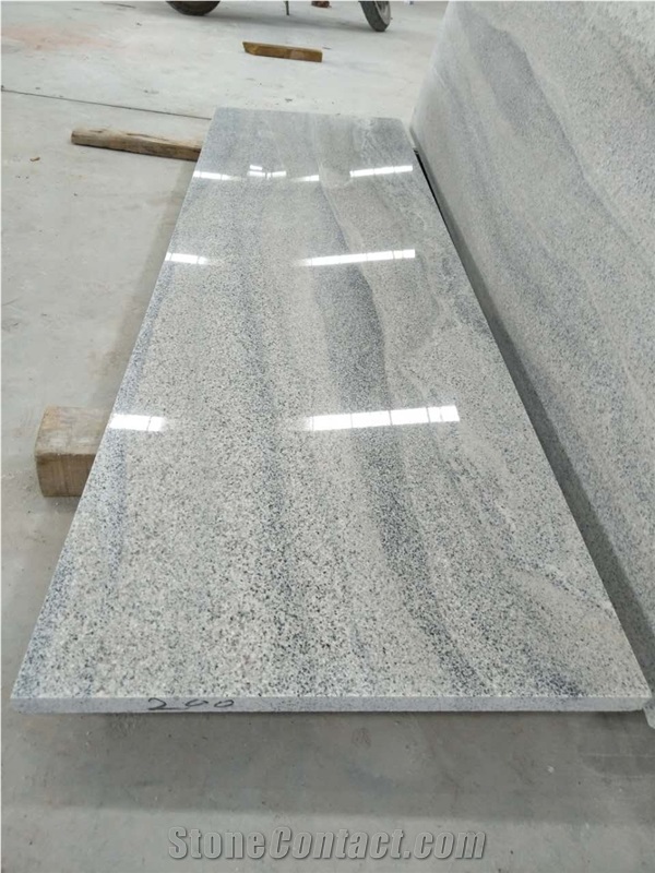 New Viscont White Granite (Grey Wave) Floor Tiles