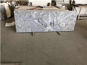 New Viscont White Granite Kitchen Countertop Custom