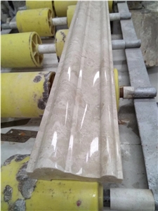 Ouman Beige Marble Building Material Wall Lines,Molding