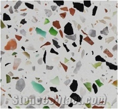 Sf-M004 Colorful Glass Chips Floor Wall Terrazzo S