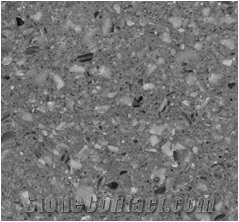 Sf-U002 Grey Particles Floor Terrazzo Tile