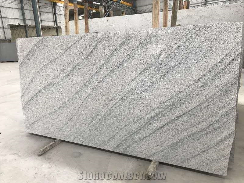 Viscont White Granite Grey Wave Wall Clad Panels