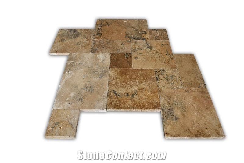 Country Classic Travertine French Pattern