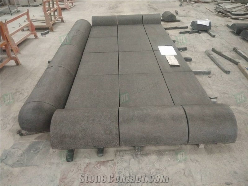 China New Black Basalt G684 Granite Tile