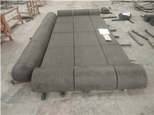 China New Black Basalt G684 Granite Tile