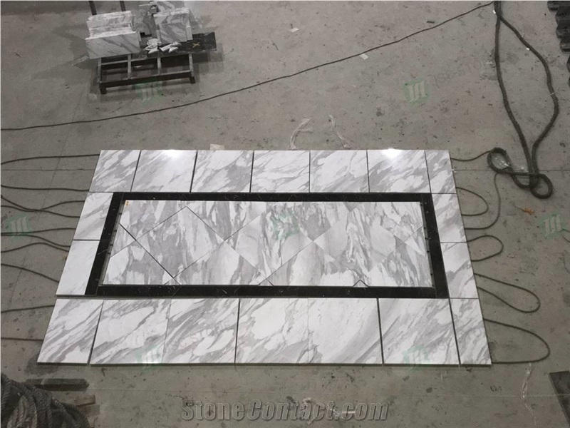 China Volakas White Marble Tiles