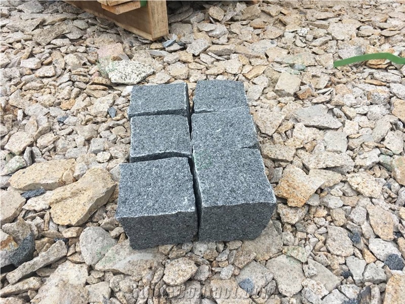 Dark Grey Granite G654 for Cube Stone