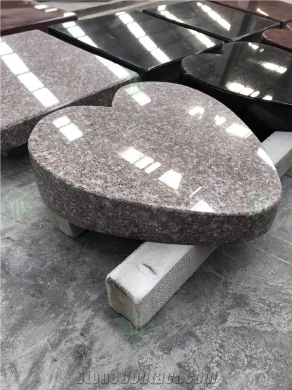 Granite Heart Shaped Headstones
