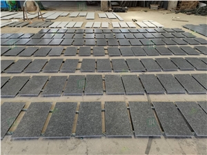 Leather Steel Grey Granite Floor Tiles Price