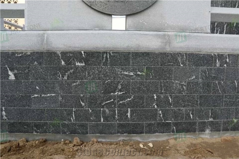 Snow Grey Granite Tiles for Wall Covering Cladding