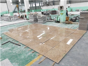 Vietnam Rust Granite Yellow Stone Floor Tiles