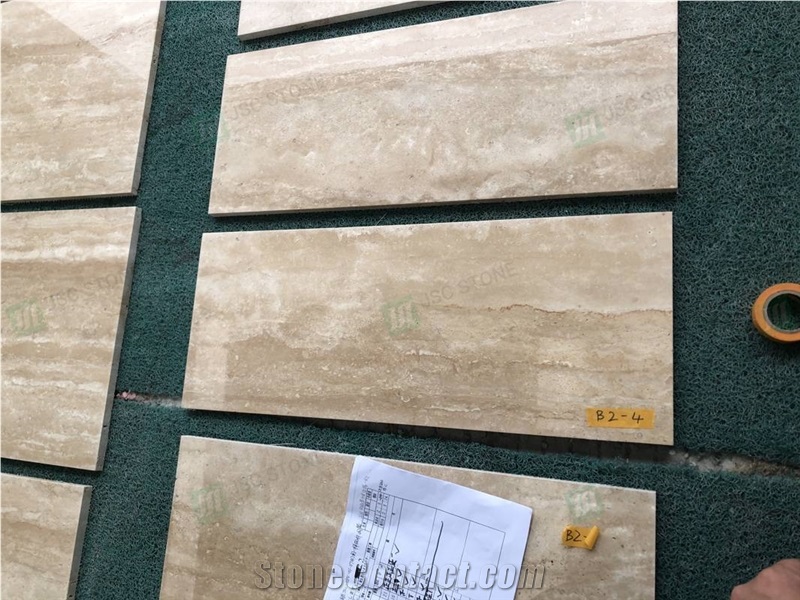 Wall Tile Beige Travertine Price for Decor