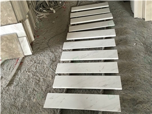 White Marble Volakas for Indoor Flooring