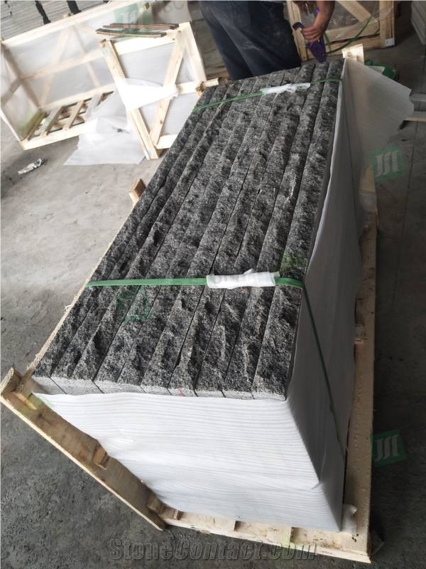 Yixian Black Granite New G684 Garden Block Steps