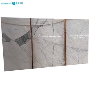 Natural White Marble Calacatta White Marble