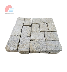 G682 Yellow Colored Granite Landscaping Pavers