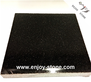 China Black Granite Polished Floor Slabs & Tiles