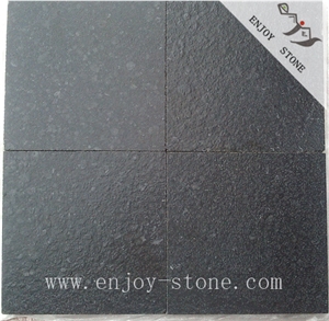 G684 Leathered Black Basalt Slabs & Tiles