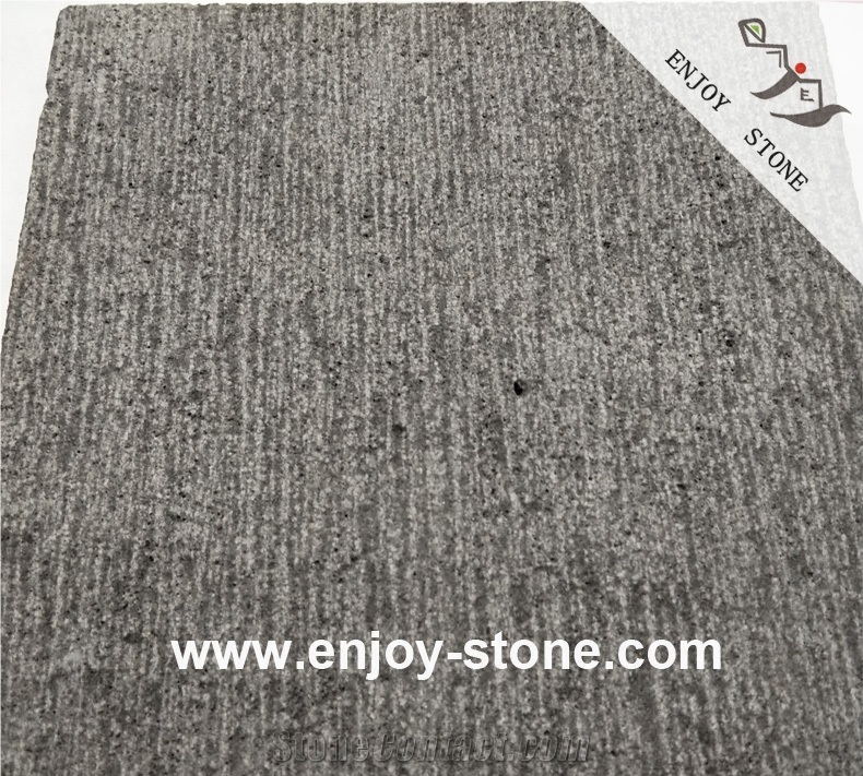 Hn Grey Basalt Chiseled Wall or Floor Slab & Tile