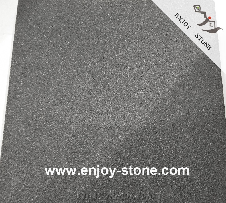 Hn Grey Basalt Leathered Wall or Floor Slab & Tile