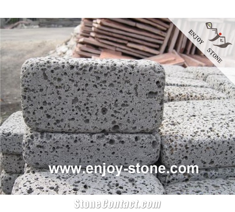 Lava Stone/ Volcanic Stone Tumbled Cobble Stone