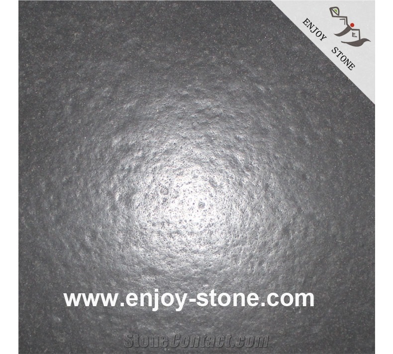 Leathered China Black Granite Wall Slabs & Tiles